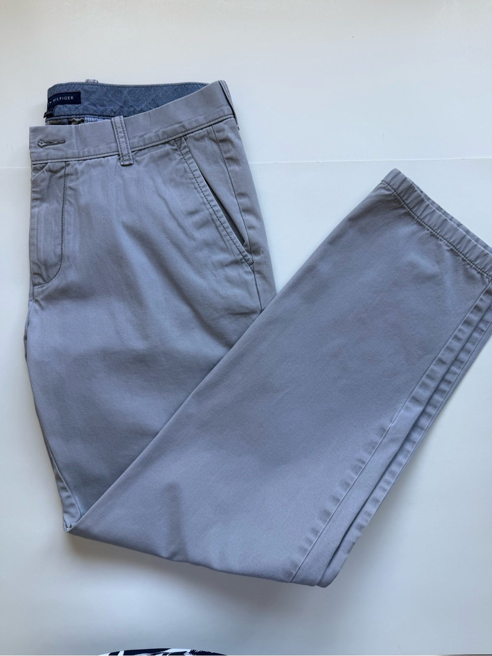 Tommy Hilfiger Light Gray Men's Chino Pants